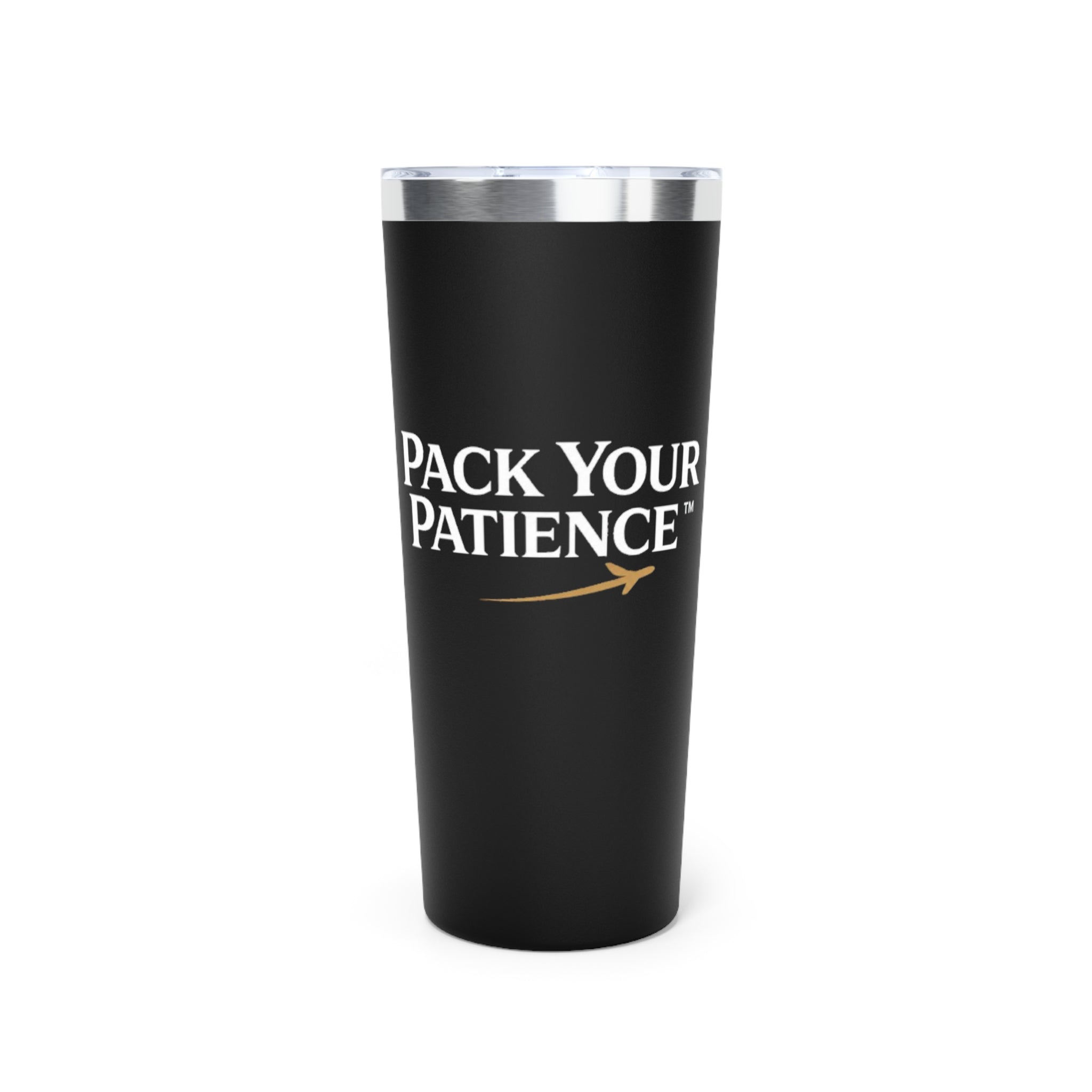 Pack Your Patience Insulated Travel Tumbler